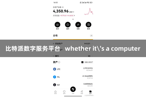 比特派数字服务平台   whether it's a computer