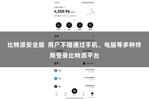 比特派安全版  用户不错通过手机、电脑等多种终局登录比特派平台