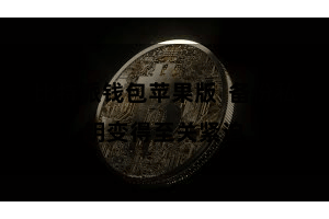 比特派钱包苹果版  备份私钥变得至关紧迫